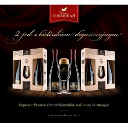 Imperium Prunum 2-pak z kieliszkiem degustacyjnym